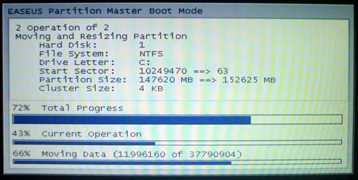 gparted ��������� ������� ������� ��������